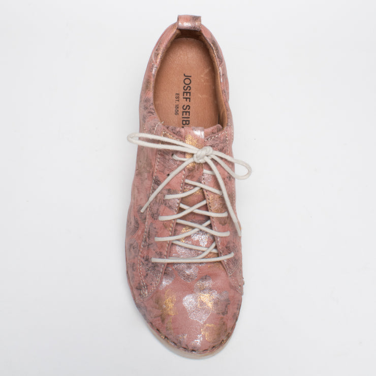 Josef Seibel Fergey 56 Pink Multi Sneaker top. Size 42 womens shoes
