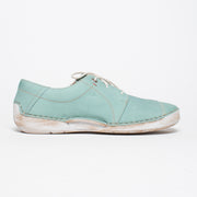 Josef Seibel Fergey 20 Mint Sneaker side. Size 42 womens shoes
