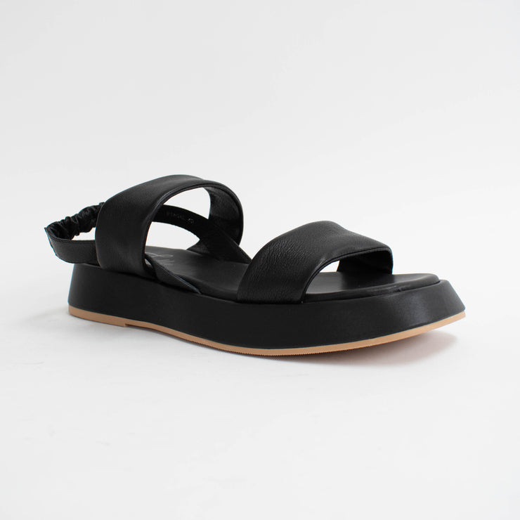Isabella Fingal Black Sandals front. Size 43 womens shoes