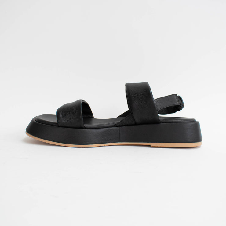 Isabella Fingal Black Sandals inside. Size 45 womens shoes