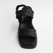 Isabella Fingal Black Sandals top. Size 46 womens shoes