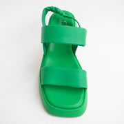 Isabella Fingal Emerald Green Sandals top. Size 46 womens shoes