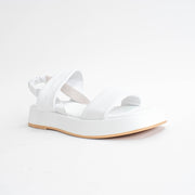 Isabella Fingal White Sandals front. Size 43 womens shoes