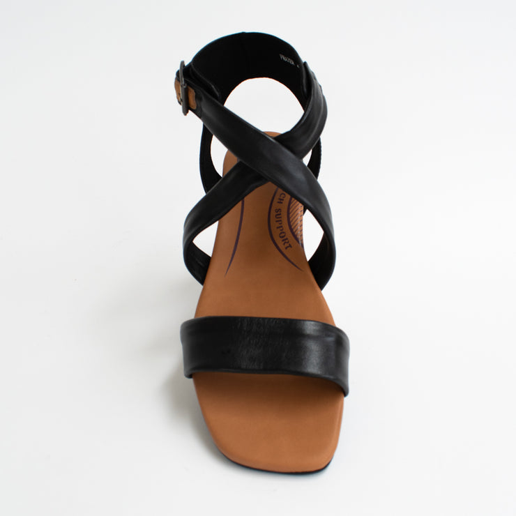 CBD Frazer Black Sandals top. Size 46 womens shoes