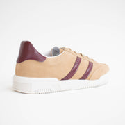 Plumaflex Freda Camel Sneaker back. Size 44 womens shoes