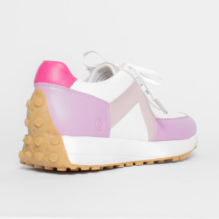 Gelato Freelance Smokey Grape Sneaker back. Size 44 womens shoes