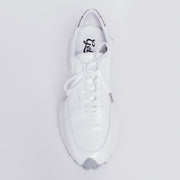 Gelato Freelance White Silver Sneaker top. Size 42 womens shoes