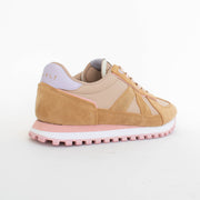 ASFVLT Gate Beige Nude Pink Sneakers back. Size 44 womens shoes