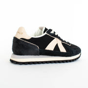 ASFVLT Gate Black Snake Gold Sneakers back. Size 44 womens shoes