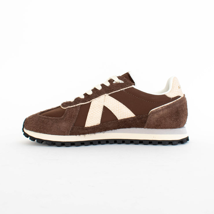 ASFVLT Gate Brown Tan Gold Sneakers inside. Size 45 womens shoes