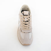 ASFVLT Gate Grey Tan Silver Sneakers top. Size 42 womens shoes