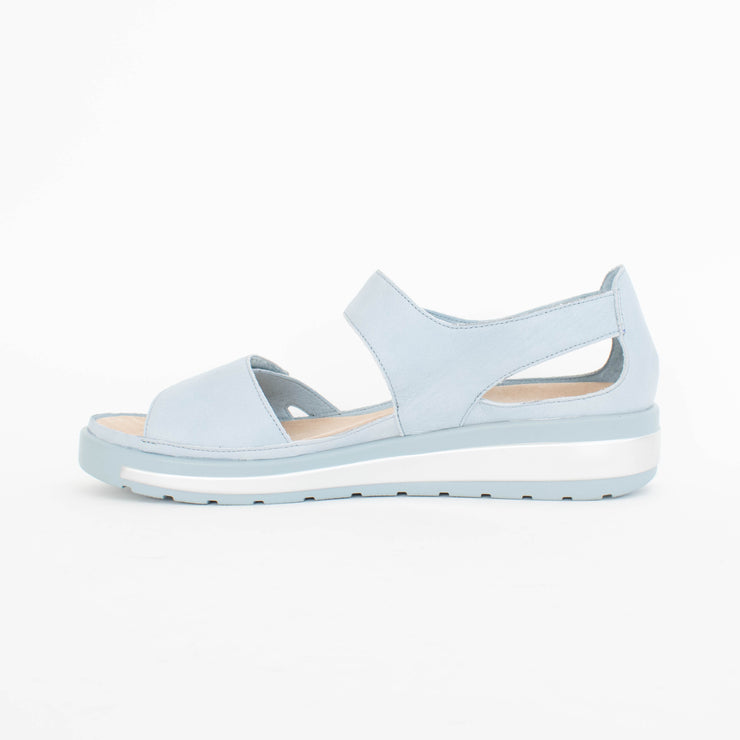Ziera Gedd W Denim Silver Sandals inside. Size 42 womens shoes