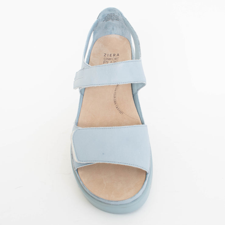 Ziera Gedd W Denim Silver Sandals top. Size 43 womens shoes