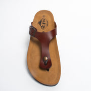 Plakton Georgia Chestnut Sandal top. Size 46 womens shoes