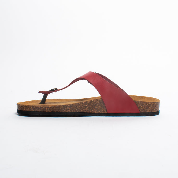 Plakton Georgia Dark Red Sandal inside. Size 45 womens shoes