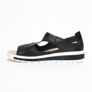 Ziera Gialisse Black Sandal inside. Size 42 womens shoes