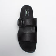 Hush Puppies Goddess Black Sandal top. Size 10 womens shoes