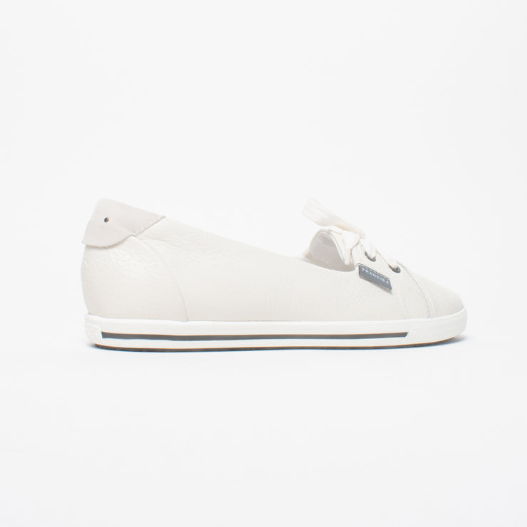 Frankie4 Hannah III Chalk Tumbled Shoe back. Size 12 womens shoes