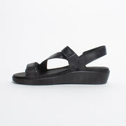 Pure Comfort Black Sandal inside. Size 45 womens shoes