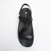 Pure Comfort Black Sandal top. Size 46 womens shoes