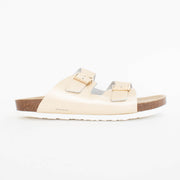 Josef Seibel Hermine 01 Gold Sandals side. Size 42 womens shoes