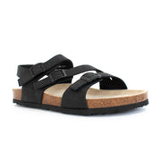 Josef Seibel Hermine 16 Black Sandals front. Size 43 womens shoes