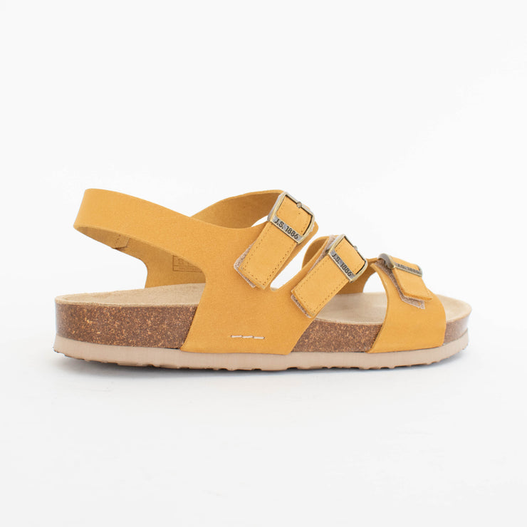Josef Seibel Hermine 16 Mango Sandals back. Size 44 womens shoes
