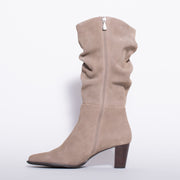 Hush Puppies Hunch Taupe Suede Boot inside. Size 13 womens shoes