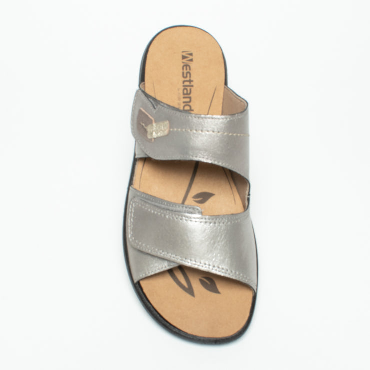 Westland Ibiza 75 Platinum Sandal top. Size 43 womens shoes