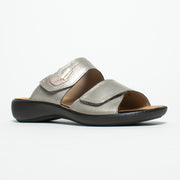 Westland Ibiza 75 Platinum Sandal front. Size 43 womens shoes