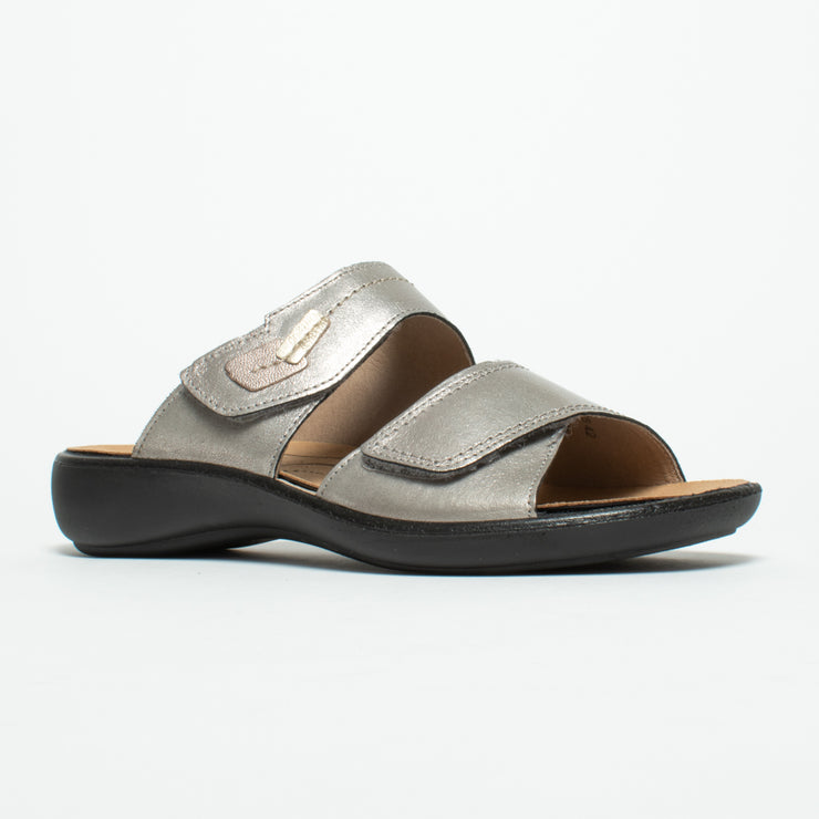 Westland Ibiza 75 Platinum Sandal front. Size 43 womens shoes
