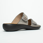 Westland Ibiza 75 Platinum Sandal back. Size 44 womens shoes