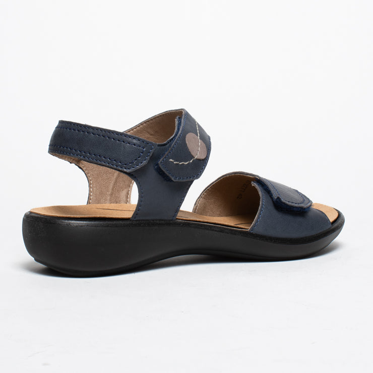 Westland Ibiza 79 Blue Sandal back. Size 44 womens shoes