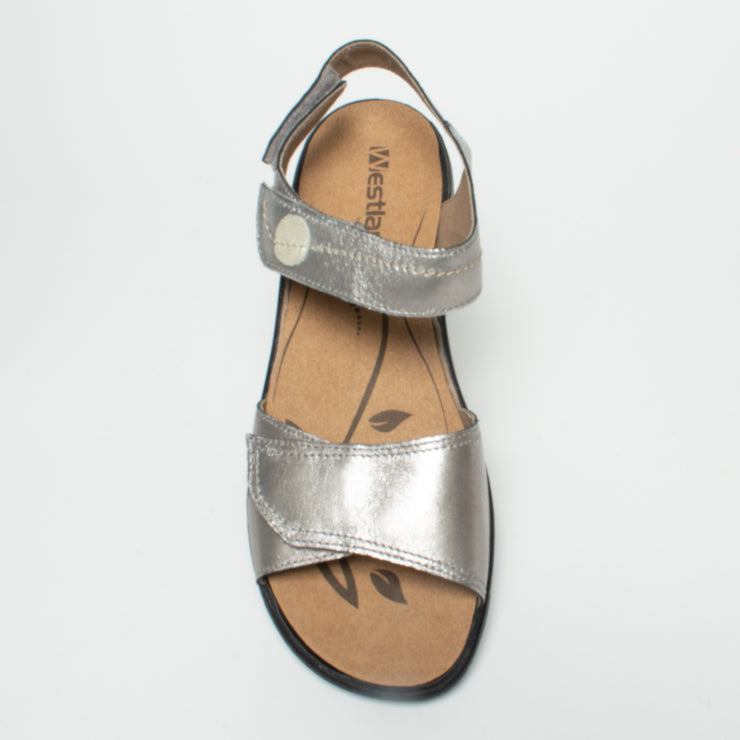 Westland Ibiza 79 Platinum Sandal top. Size 43 womens shoes