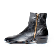 Django and Juliette Indira Black Ankle Boot inside. Size 45 womens shoes