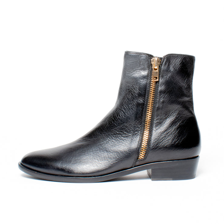 Django and Juliette Indira Black Ankle Boot inside. Size 45 womens shoes
