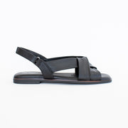 Hush Puppies Indulge Black Sandals side. Size 10 womens shoes