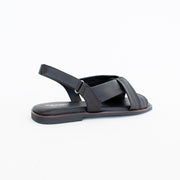 Hush Puppies Indulge Black Sandals back. Size 12 womens shoes