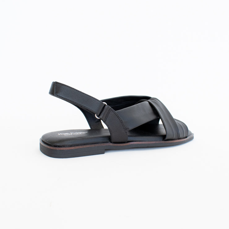 Hush Puppies Indulge Black Sandals back. Size 12 womens shoes