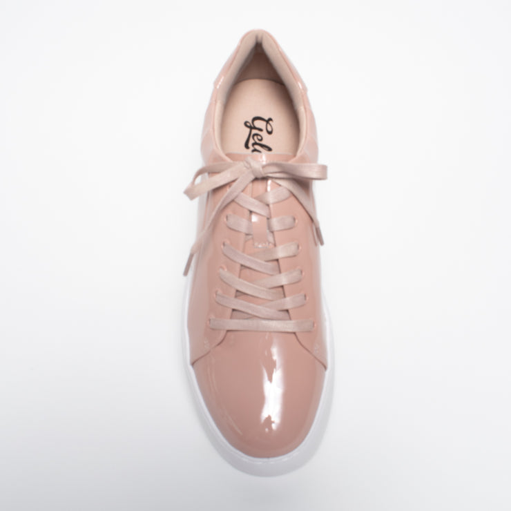 Gelato Jesper Nude Patent Sneaker top. Size 46 womens shoes