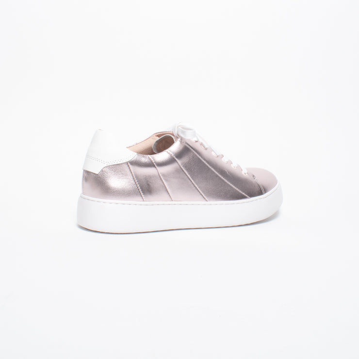 Gelato Jesper Rose Gold Sneaker back. Size 44 womens shoes