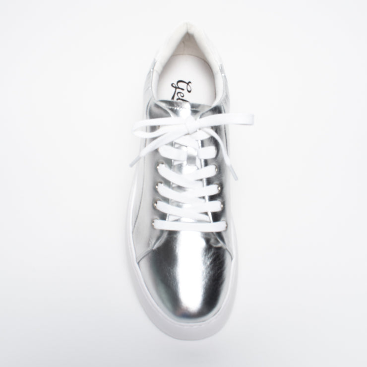 Gelato Jesper Silver Sneaker top. Size 46 womens shoes