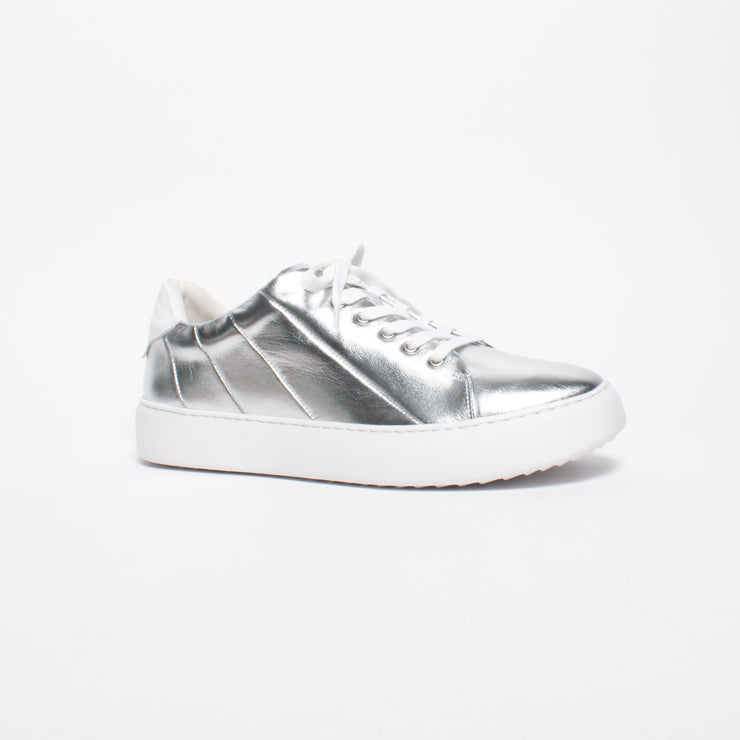 Gelato Jesper Silver Sneaker front. Size 43 womens shoes