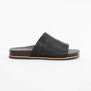 Hush Puppies Jewel Black Sandals side. Size 10 womens shoes