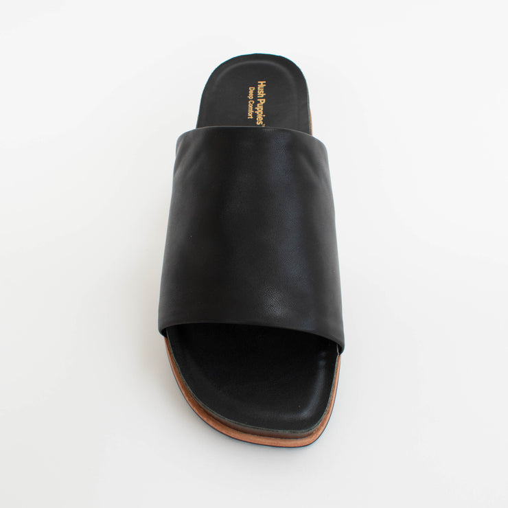 Hush Puppies Jewel Black Sandals top. Size 10 womens shoes