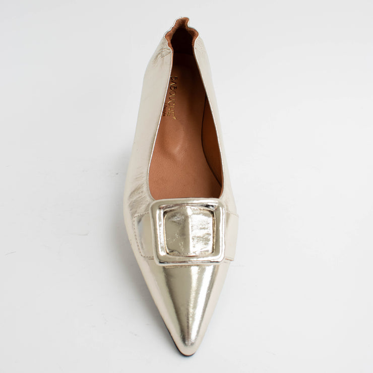 Babouche Lifestyle Jitse Gold Shoes top. Size 42 womens shoes