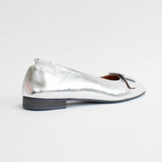 Babouche Lifestyle Jitse Silver Shoes back. Size 44 womens shoes