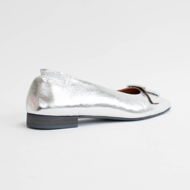 Babouche Lifestyle Jitse Silver Shoes back. Size 44 womens shoes