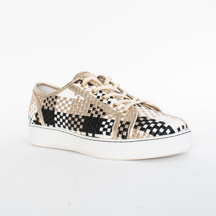 Minx Kellie Multi Metallic Sneakers front. Size 43 womens shoes