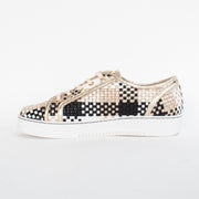 Minx Kellie Multi Metallic Sneakers inside. Size 45 womens shoes